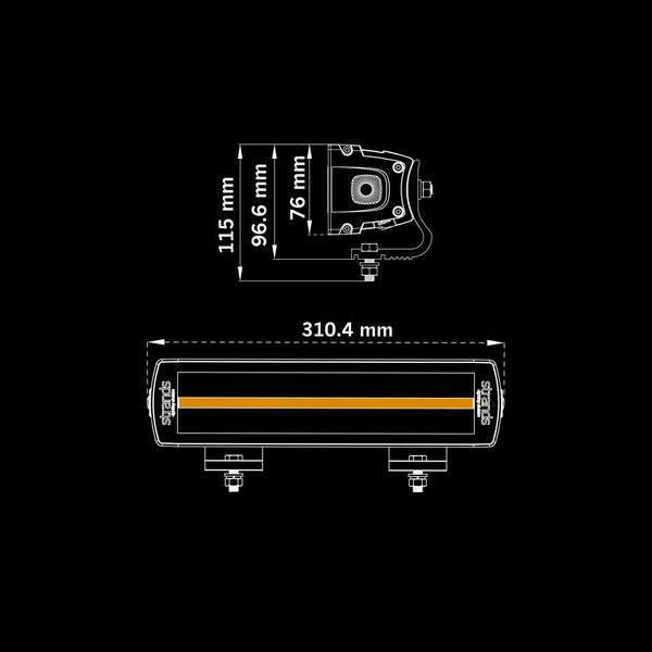Strands SIBERIA XPA DR LED BAR 12″