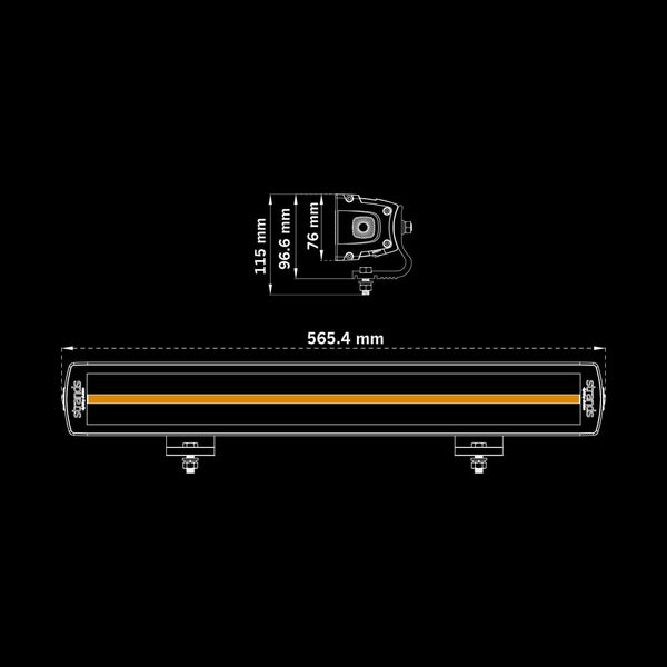 Strands SIBERIA XPA DR LED BAR 22″