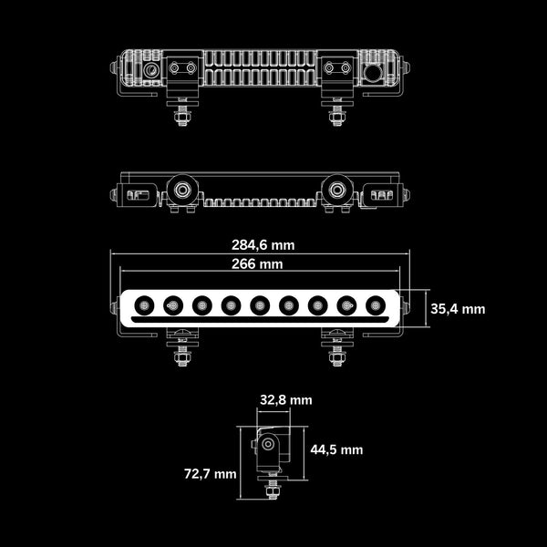 Strands NUUK D-LINE LED BAR 10″