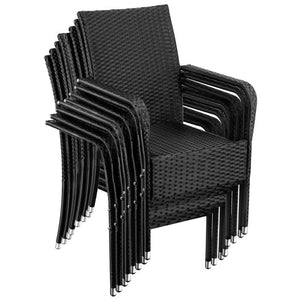 Rattanstuhl Girona 8er Set