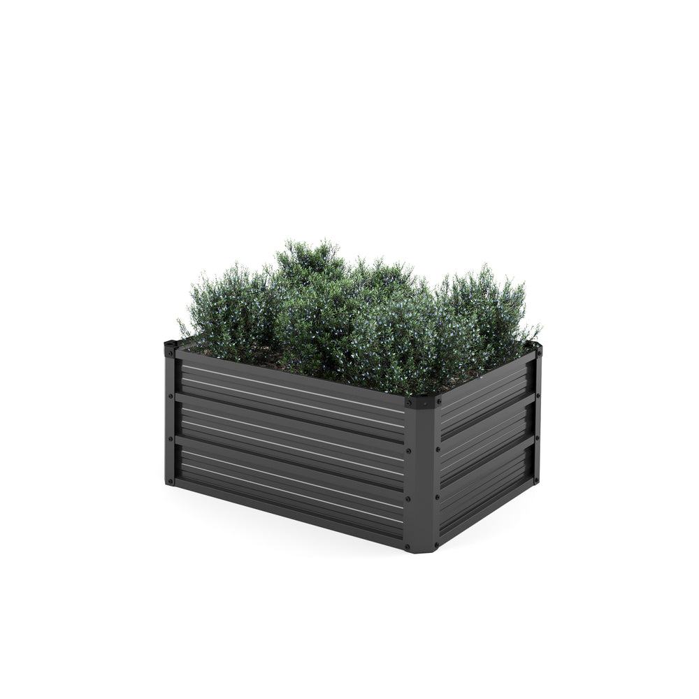 Raised garden bed, steel, 80 x 60 x 35 cm