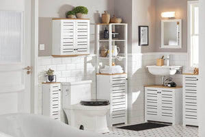 Waschbeckenunterschrank | Badezimmerunterschrank Weiss BZR40-W