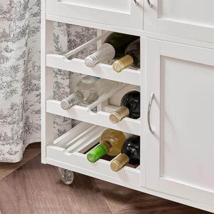Servierwagen | Küchenschrank | Küchenwagen Weiss