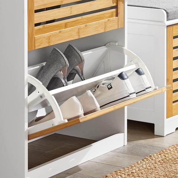 Schuhkipper | Schuhschrank Mit 3 Klappen | Schuhkommode