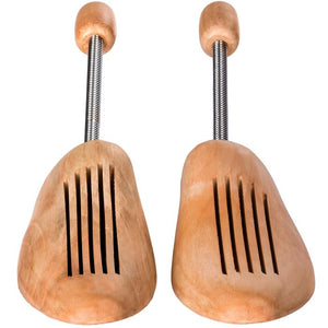 Spiral-Schuhspanner Lotusholz braun 1 Paar Grösse 42-43