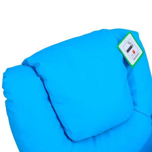 Kindersessel Minisessel Kindersofa für 3-6 Jahre alt Liegefunktion Blau