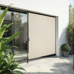 Klemmmarkise Taija beige 120 x 310 cm