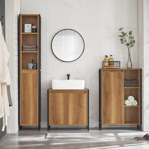 Waschbeckenunterschrank | Badezimmerschrank | Waschtisch | BZR63-PF