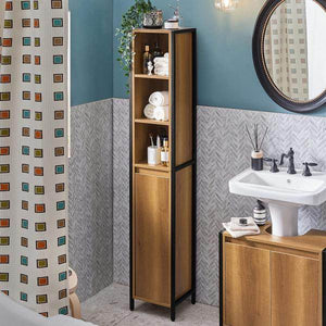 Bad Hochschrank | Badschrank | Badregal Vintage