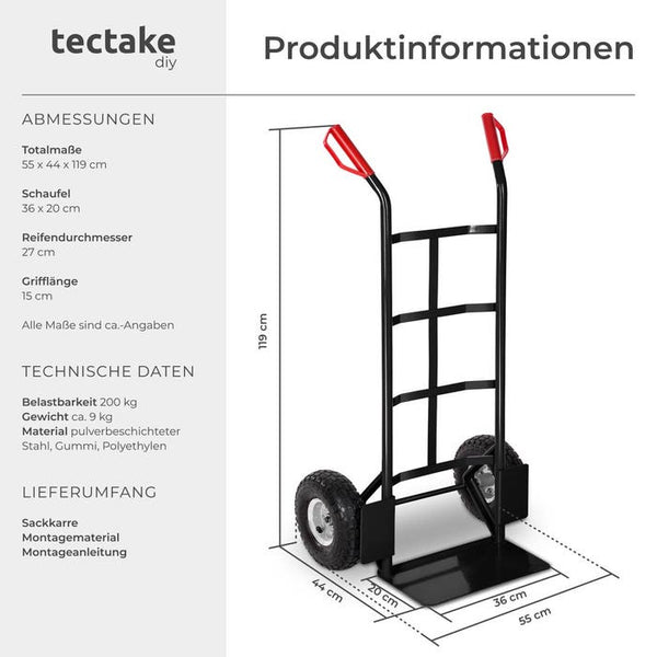 Sackkarre schwarz