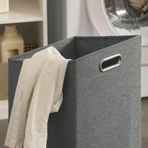 Wäscheschrank | Wäschesammler | Badschrank Weiss BZR66-W