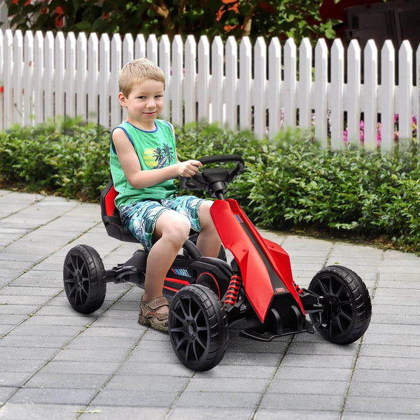 Go Kart Pedal Go Kart Rückwärts-uns Vorwärtsgang Rot +Schwarz