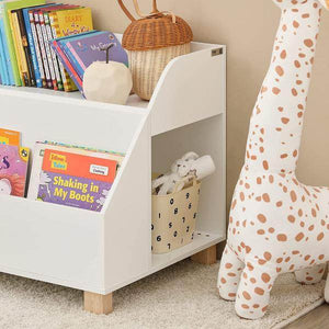 Kinderregal | Spielzeugregal | Aufbewahrungsregal Für Kinder | Weiss