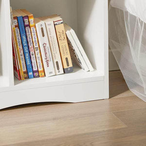 Kinderbücherregal | Spielzeugregal | Aufbewahrungsregal Für Kinder | Weiss