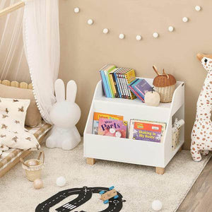 Kinderregal | Spielzeugregal | Aufbewahrungsregal Für Kinder | Weiss