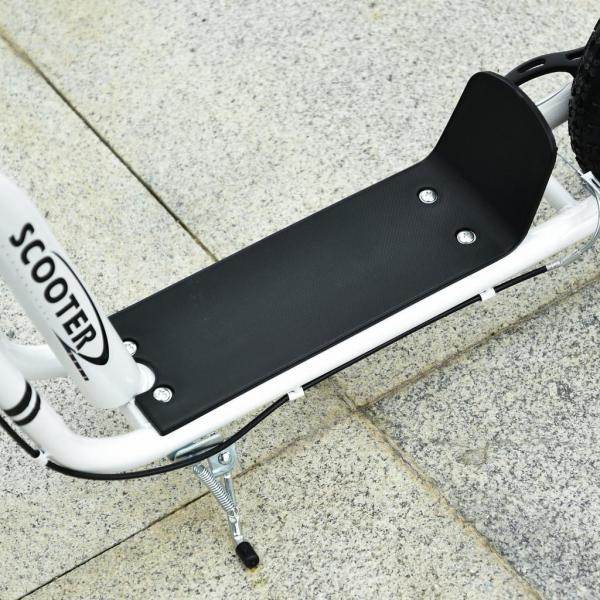 Tretroller Scooter Cityroller verstellbar Aluminium Weiss