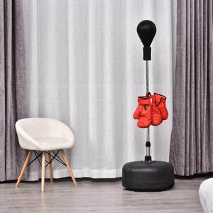 Punchingball Set Boxen Training Set Standboxsack mit Handschuhe höhenverstellbar