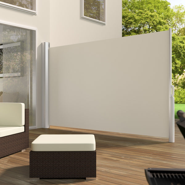 Tendalino laterale in alluminio, bianco, 180x300cm