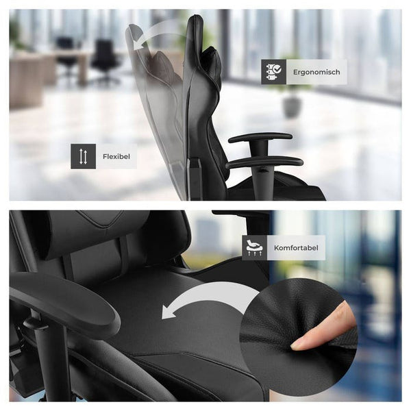 Premium Racing office chair Twink, black