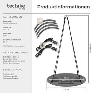 Nestschaukel Swayer Ø 120 cm