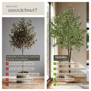 Künstlicher Olivenbaum Oleand 180 cm