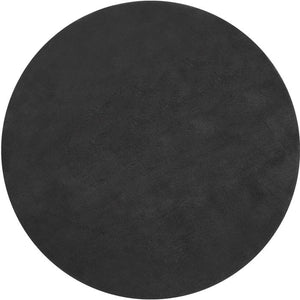 Tapis à poils courts Soft Zone anthracite Ø 120 cm 