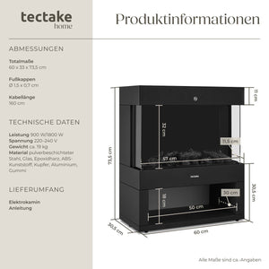 Elektrokamin Leora