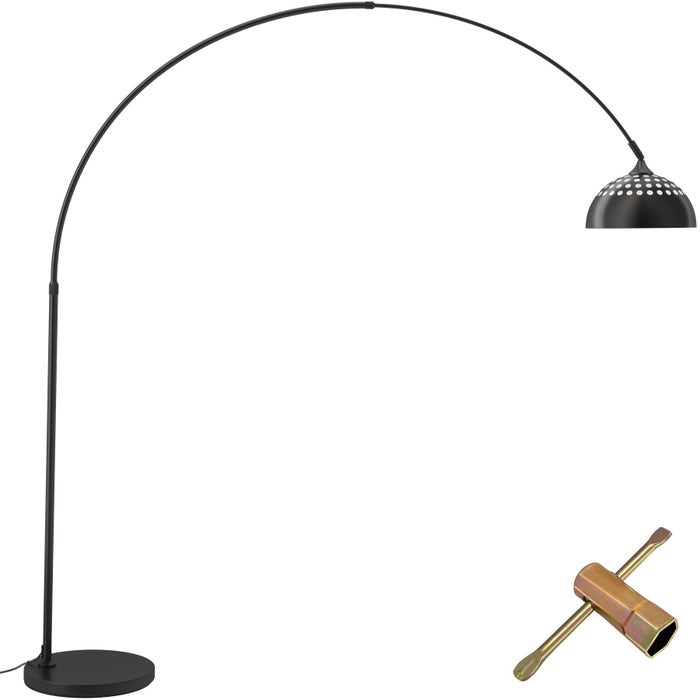 Arcus arc lamp, black