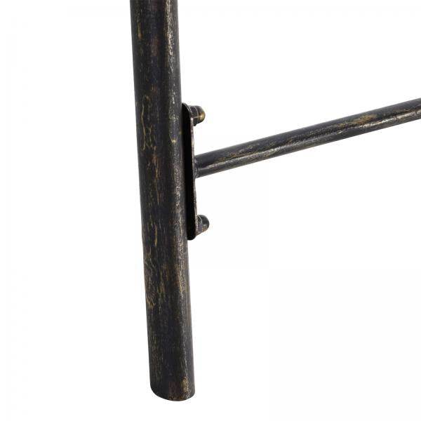 Gartenschaukel für 2 Personen Hollywoodschaukel Schaukelbank Metall Bronze