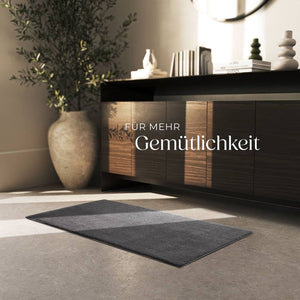Short pile carpet Soft Zone anthracite 60 x 110 cm 