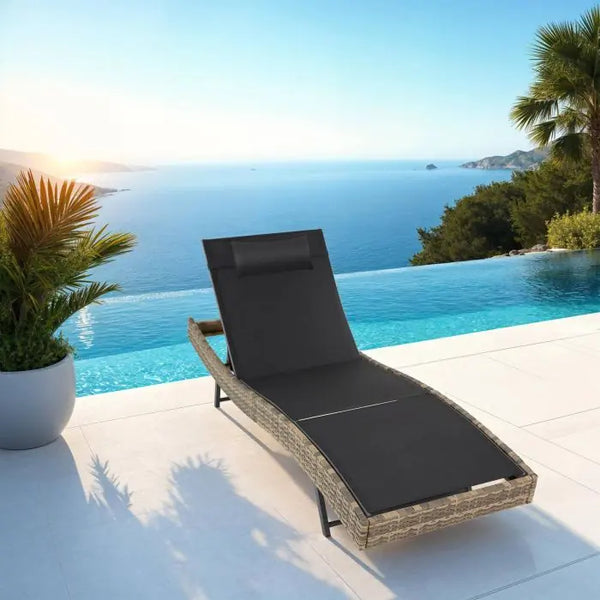 Rattan Sonnenliege Moana