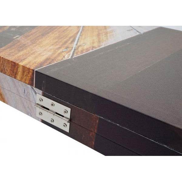 Foto-Paravent HWC-A83, Raumteiler Trennwand Sichtschutz, FSC-zertifiziert ~ 180x121cm Boot