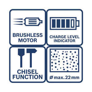 Bosch 3 Tool kit 18V GSR+GWS+GBH+2xGBA 18V 4.0 Ah+GAL 18V-40 0.615.A50.094