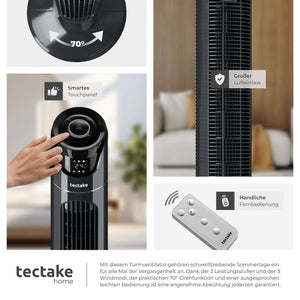 Turmventilator anthrazit