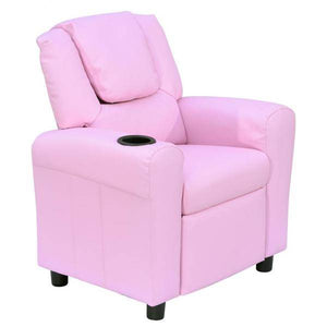 Kindersessel Minisessel Kindersofa für 3-6 Jahre alt Liegefunktion Rosa