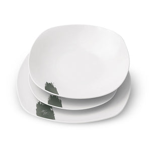 Berlinger Haus 18-teiliges Tellerset  Matte Green Collection