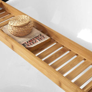 80cm Lang Badewannenablage Badewannenbrett Bambus