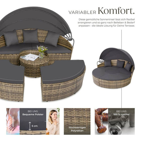Rattan Sonneninsel Santorin natur