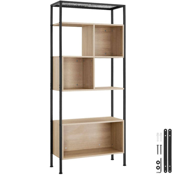 Regal Hastings Industrial Holz hell, Eiche Sonoma