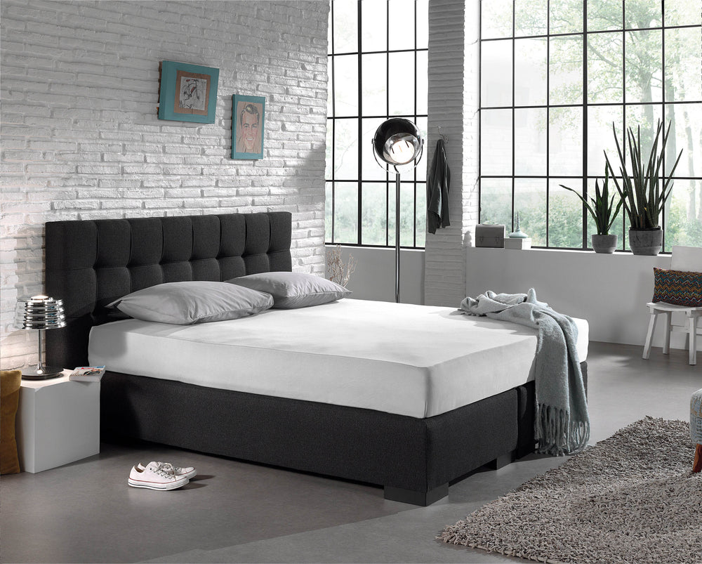 Einzel Jersey 135 gr. Spannbettlaken Weiss 140 x 200 cm
