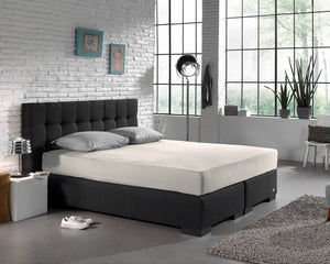 Einzel Jersey 135 gr. Spannbettlaken Creme 80/100 x 200 cm