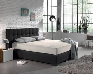 Einzel Jersey 135 gr. Spannbettlaken Creme 140 x 200 cm