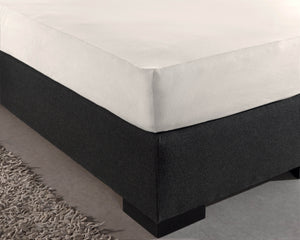 Einzel Jersey 135 gr. Spannbettlaken Creme 160/180 x 200 cm