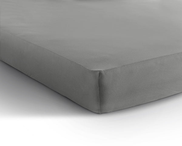 Einzel Jersey 135 gr. Spannbettlaken Grau 140 x 200 cm