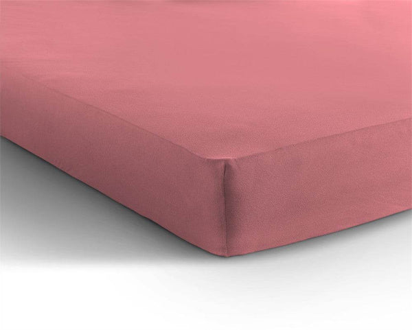Einzel Jersey 135 gr. Spannbettlaken Rose 140 x 200 cm