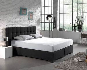 Doppelt Jersey 220 gr. Spannbettlaken Weiss 80/100 x 220 cm