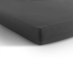 Einzel Jersey 135 gr. Spannbettlaken Anthrazit 80/100 x 200 cm