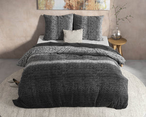 Bettbezug DH Flanel Gradient Knits Anthrazit 200 x 220 cm