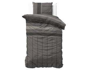 Bettbezug Flanel Kees Taupe 140 x 220 cm