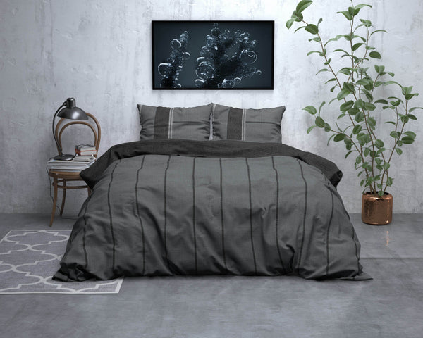 Bettbezug FL Kees Anthrazit 240 x 220 cm